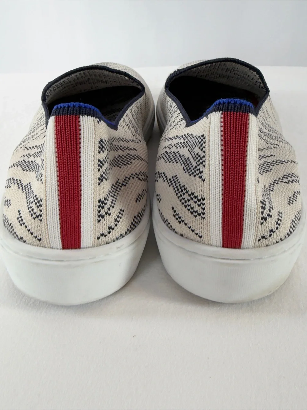 Rothy’s Retired Maritime Tiger‎ Slip On The Original Sneaker Size 9